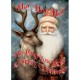 DUTCH LADY CHRISTMAS  GREETING CARD Whimsical Christmas 7